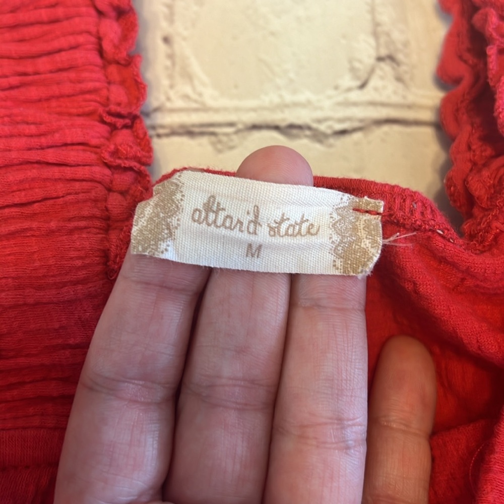 Altar’d State Red Tank Top - Picture 4 of 4